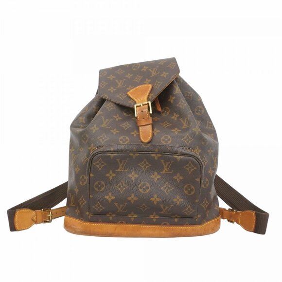 LOUIS VUITTON Brown Monogram Backpack - Picture 1 of 16